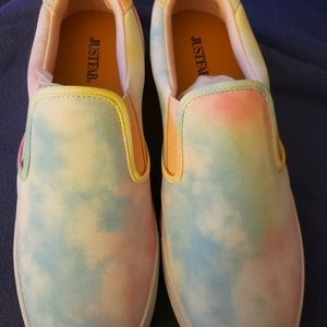 Tye dye sneakers